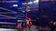 Charlotte Flair became the inaugural WWE Women's Champion at WrestleMania 32 (Credit = WWE Network)